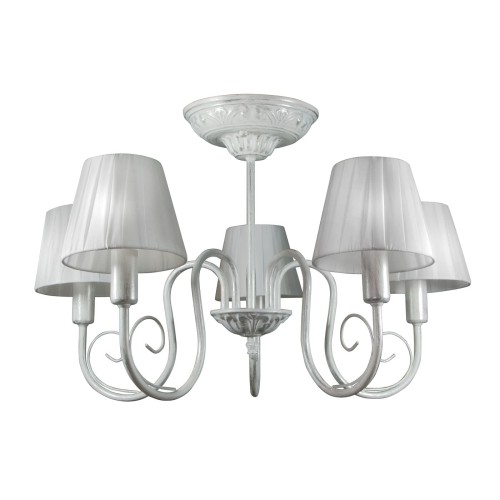 Люстра потолочная 5 ламп с абажурами S1138-5