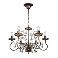 Люстра Петрасвет S1036-6, 6хЕ14 макс, 60Вт