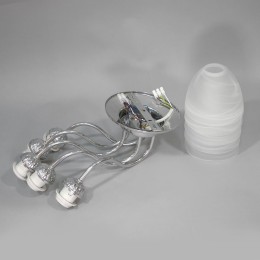 Люстра Петрасвет S2410-5, 5хЕ27 макс, 60Вт