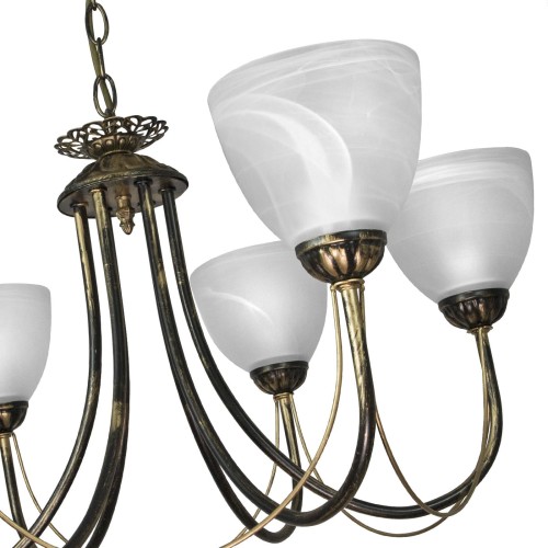 Люстра подвесная 6 плафонов S2478-6