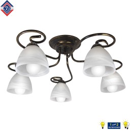 Люстра Петрасвет S2606-5, 5хЕ27 макс, 60Вт