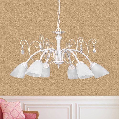 Люстра подвесная 6 плафонов S2020-6