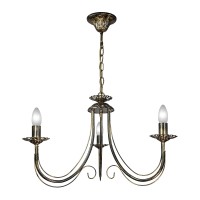 Люстра Петрасвет S1224-3, 3хЕ14 макс, 60Вт